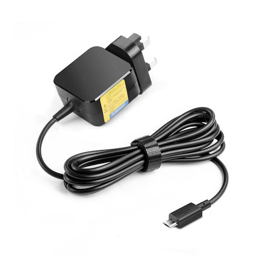 CoreParts Charger with Built-in Cable micro USB 15W Blacks (MSPT2121-UK)