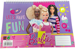 A4 Drawing Pad Gim 30 sheets Barbie 349-84413 Gim