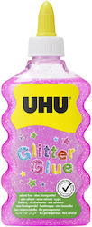 Uhu Glitter Glue Ροζ 177 Ml