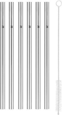 WMF Straws Metal Gray 6pcs