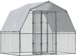 vidaXL 329491 Κλουβί για Πτηνά από Γαλβανισμένο Χάλυβα
