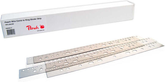 Αξεσουάρ Βιβλιοδεσίας Peach Wire Comb To Ring Binder Strip