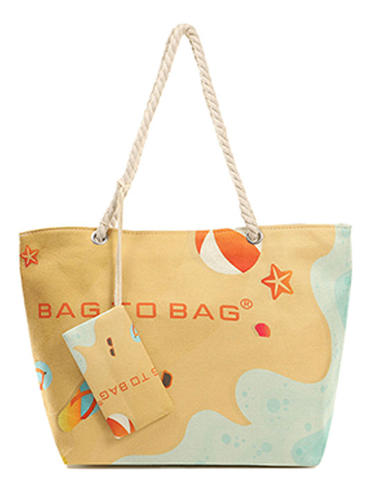 Bag to Bag Beach Bag Beige