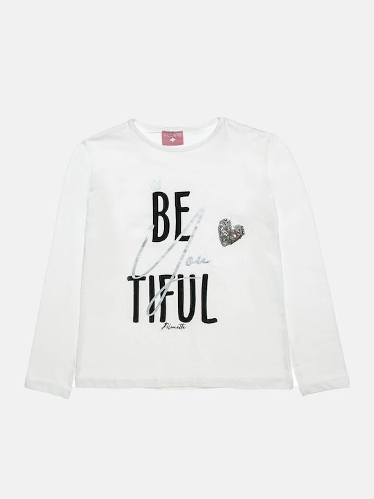 Kids' Shirt Long Sleeve Ecru