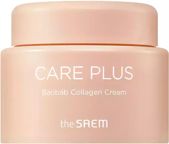 The Saem Care Plus Ενυδατική Κρέμα Προσώπου με Κολλαγόνο 100ml