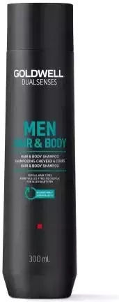 Goldwell Dualsenses Men Hair & Body Sampon de Reconstrucție/Hrană și Hidratare pentru Toate Tipurile de Păr 300ml