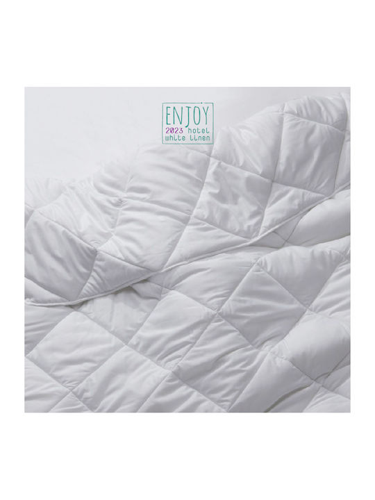 Go Smart 1.5kg Coverlet Piece Double 240x260 White