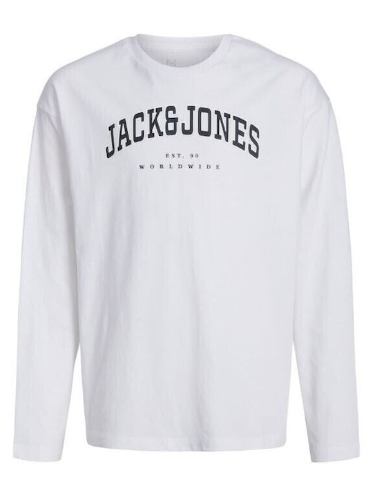 Jack & Jones Kids Long-Sleeved White Top