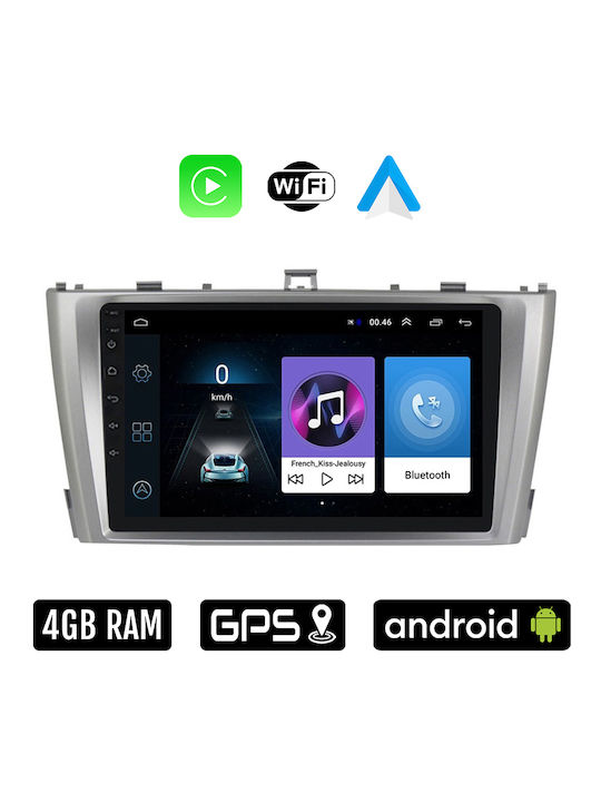 Ηχοσύστημα Αυτοκινήτου για Toyota Avensis 2009 - 2016 (Bluetooth/USB/WiFi/GPS/Apple-Carplay/Android-Auto) με Οθόνη Αφής 9"