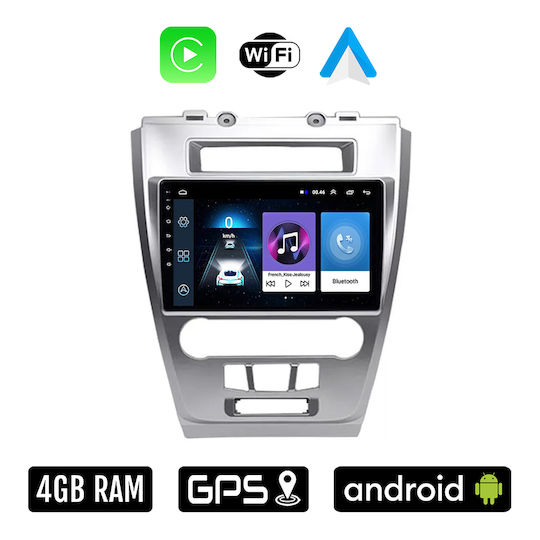 Sistem Audio Auto pentru Ford Fuziune 2012-2017 (Bluetooth/USB/WiFi/GPS/Apple-Carplay/Android-Auto) cu Ecran Tactil 10"