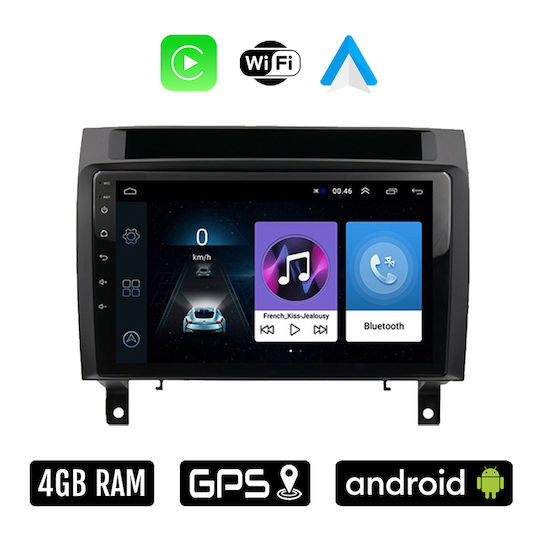 Auto-Audiosystem für Mercedes-Benz SLK remains the same in German 2004 - 2010 (Bluetooth/USB/WiFi/GPS/Apple-Carplay/Android-Auto) mit Touchscreen 9"