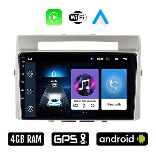 Ηχοσύστημα Αυτοκινήτου για Toyota Verso 2004 - 2009 (Bluetooth/USB/WiFi/GPS/Apple-Carplay/Android-Auto) με Οθόνη Αφής 9"