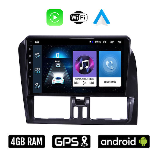 Автомобилна Аудио Система (Блутут/USB/WiFi/GPS/Apple-Carplay/Android-Auto) с Тъчскрийн 9"