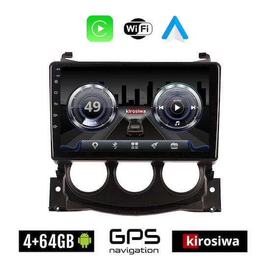 Kirosiwa Ηχοσύστημα Αυτοκινήτου για Nissan 370Z 2009-2012 (Bluetooth/USB/WiFi/GPS) με Οθόνη Αφής 9"