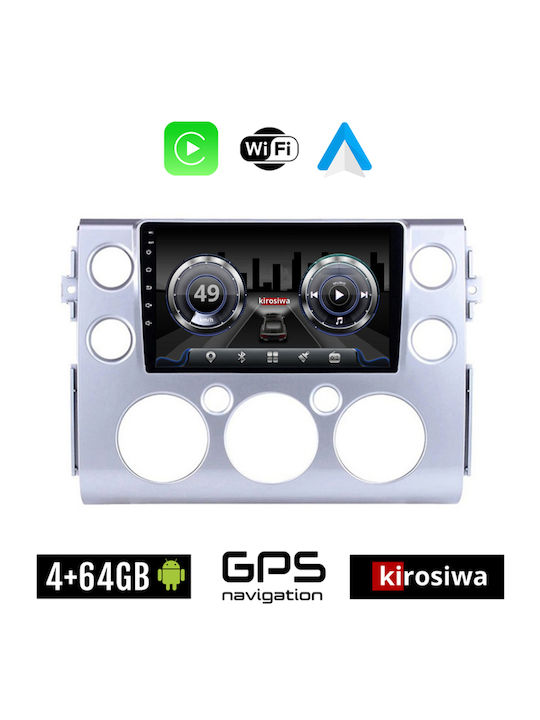 Kirosiwa Car Audio System for Toyota FJ 2007-2013 (Bluetooth/USB/WiFi/GPS) with Touch Screen 9"