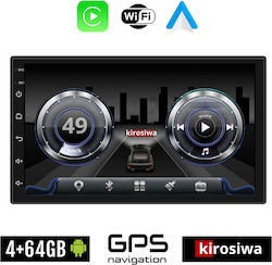 Kirosiwa Car Audio System for Seat Cordoba 1999-2001 (Bluetooth/USB/WiFi/GPS/Apple-Carplay/Android-Auto) with Touch Screen 7"