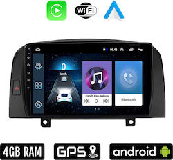 Car-Audiosystem für Hyundai Sonate 2006-2009 (Bluetooth/USB/WiFi/GPS/Apple-Carplay/Android-Auto) mit Touchscreen 9"