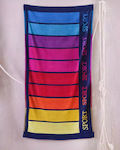 Πετσέτα Θαλάσσης Beach Towels Manolo Velour Cotton Rythmos 86x160 1τεμ