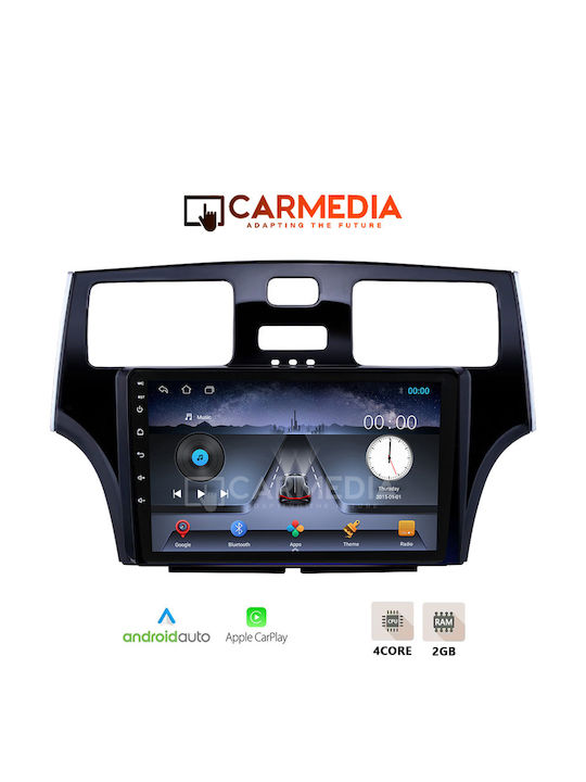 Carmedia Автомобилна Аудио Система (Блутут/USB/WiFi/GPS/Apple-Carplay/Android-Auto) с Тъчскрийн 9"