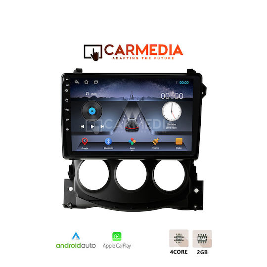 Carmedia Ηχοσύστημα Αυτοκινήτου για Nissan 370Z 2009-2012 (Bluetooth/USB/WiFi/GPS/Apple-Carplay/Android-Auto) με Οθόνη Αφής 9"