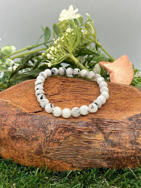 Bracelet Moonstone Beads 8mm