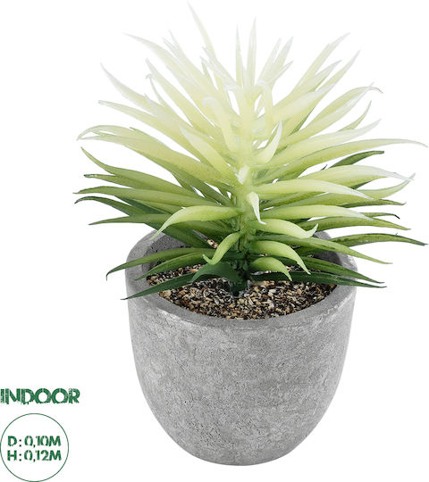 Globostar? Artificial Garden Succulent Senecio 21024 Διακοσμητικό Φυτό Παχύφυτο Σενέκιο Υ12cm