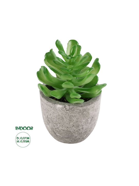 Globostar? Изкуствен градински суккулент Crassula 21014 Декоративна плътна суккулентна растения Υ11.5см