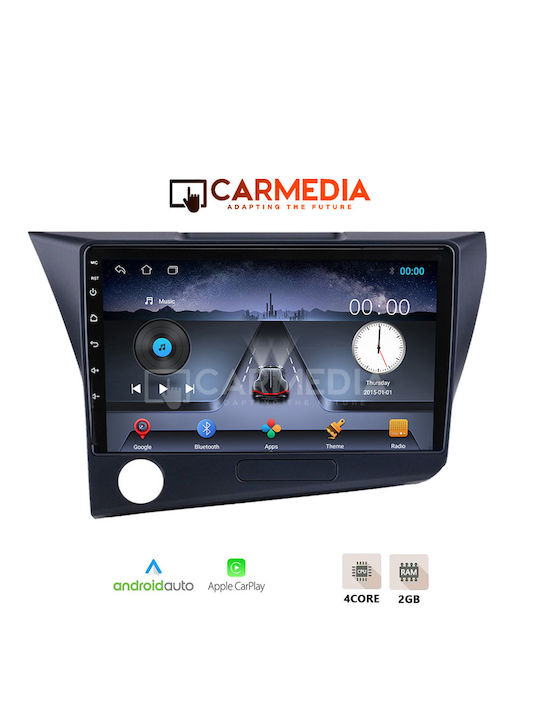 Carmedia Ηχοσύστημα Αυτοκινήτου για Honda CR-Z 2010-2016 (Bluetooth/USB/WiFi/GPS/Apple-Carplay/Android-Auto) με Οθόνη Αφής 9"