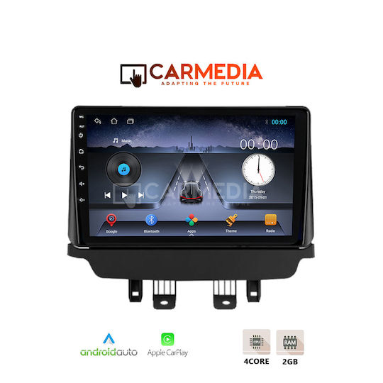 Carmedia Ηχοσύστημα Αυτοκινήτου για Mazda CX-3 2014+ (Bluetooth/USB/WiFi/GPS/Apple-Carplay/Android-Auto) με Οθόνη Αφής 9"