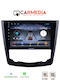Carmedia Ηχοσύστημα Αυτοκινήτου για Renault Kadjar 2015+ (Bluetooth/USB/WiFi/GPS/Apple-Carplay/Android-Auto) με Οθόνη Αφής 9"