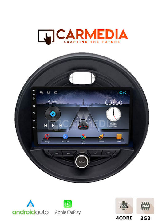 Carmedia Автомобилна Аудио Система (Блутут/USB/WiFi/GPS/Apple-Carplay/Android-Auto) с Тъчскрийн 9"