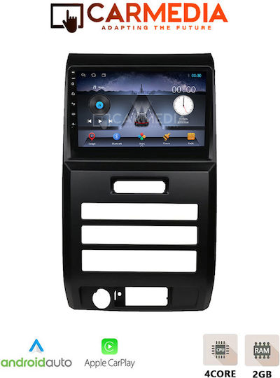 Carmedia Car Audio System for Ford Raptor 2004-2014 (Bluetooth/USB/WiFi/GPS/Apple-Carplay/Android-Auto) with Touch Screen 9"