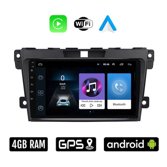 Sistem Audio Auto pentru Mazda CX-7 2006-2012 (Bluetooth/USB/WiFi/GPS/Apple-Carplay/Android-Auto) cu Ecran Tactil 9"
