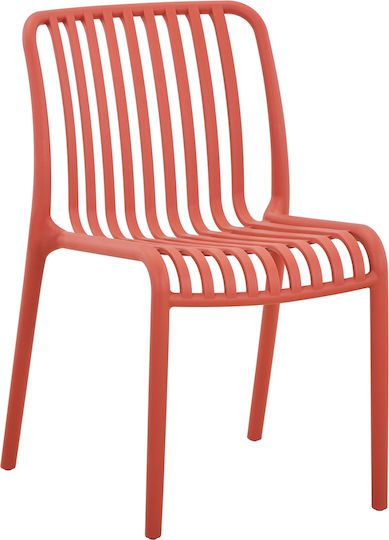 Catering Chair Polypropylene Red 48x44x79cm