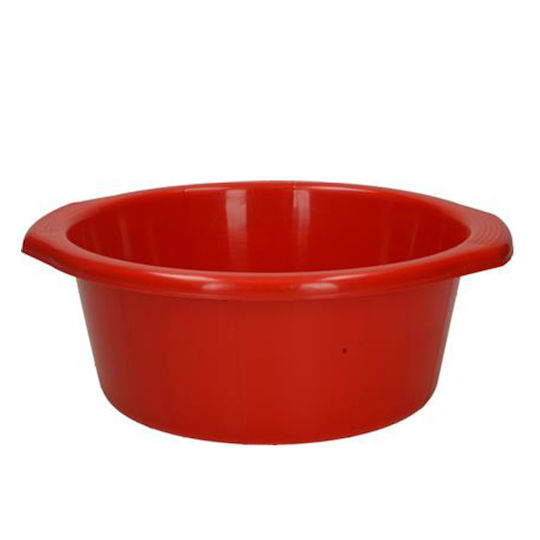 Viomes Lavoar Rotund Ν.65 45x45cm. Capacitate 15lt Roșu