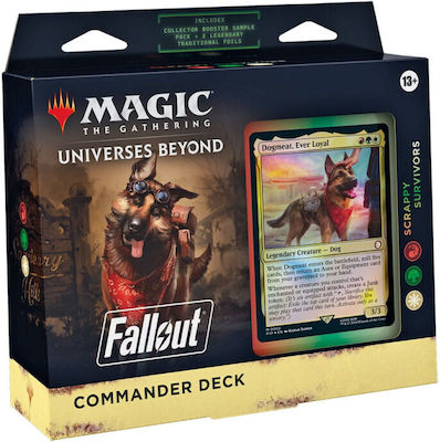 Wizards of the Coast Magic: The Gathering Палуба Командир на Fallout: Оцелели от Скрап