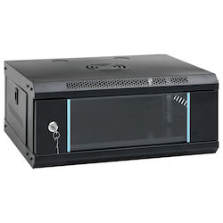 vidaXL 30256 Wall Mounted 4U Rack Cabinet