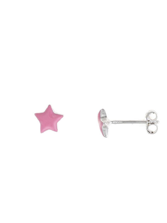 Salvatore Plata Kids Earrings Studs Stars made of Silver