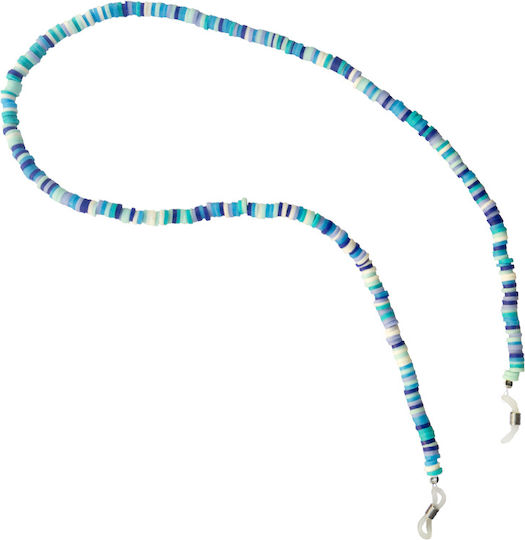 Theodora's Jewellery Αλυσίδα Γυαλιών Μπλε