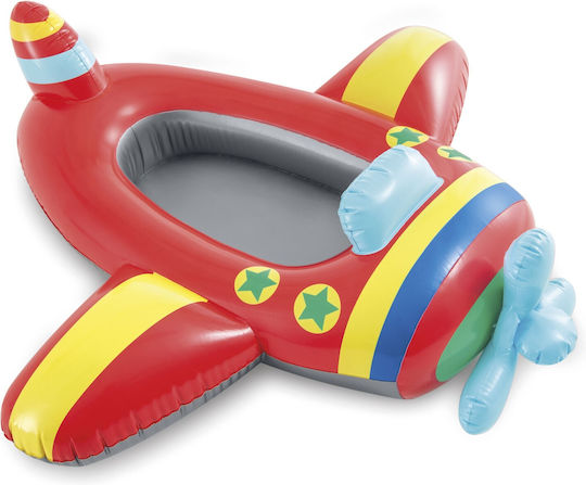 Intex Aufblasbares Kinderboot Rote 117x76cm Spielzeugflugzeug
