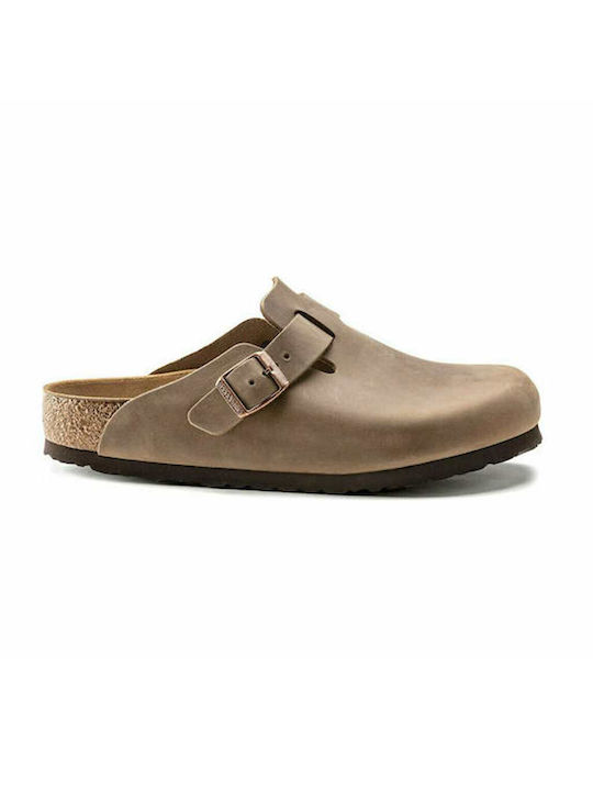 Birkenstock Din piele Sandale dama în Culoarea Maro