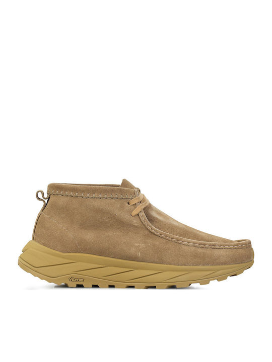 Clarks Wallabee Suede Καφέ Ανδρικά Μποτάκια