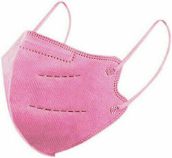 Famex Μάσκα Προστασίας FFP2 XXS για Παιδιά Pink...