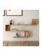 Wandregal Ealing Kiefer 120x14,5x71,4cm