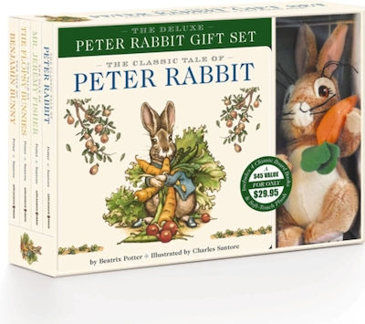 Peter Rabbit Deluxe Plush Gift Set Harpercollins Focus Board Book