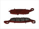 Brembo Motorcycle Brake Pads for Kawasaki ZR-7