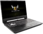 Asus TUF Gaming A15 FA506NC-HN016 15.6" FHD 144Hz (Ryzen 5-7535HS/16GB/512GB SSD/GeForce RTX 3050/Fără OS) (Tastatură Engleză Internațională)