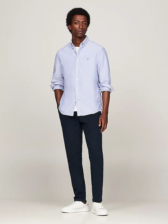 Tommy Hilfiger Oxford Μακρυμάνικo Βαμβακερό Που...