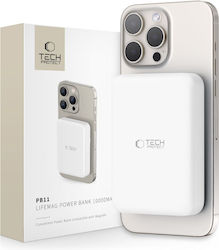 Tech-Protect PB11 Lifemag 10000mAh 15W Λευκό