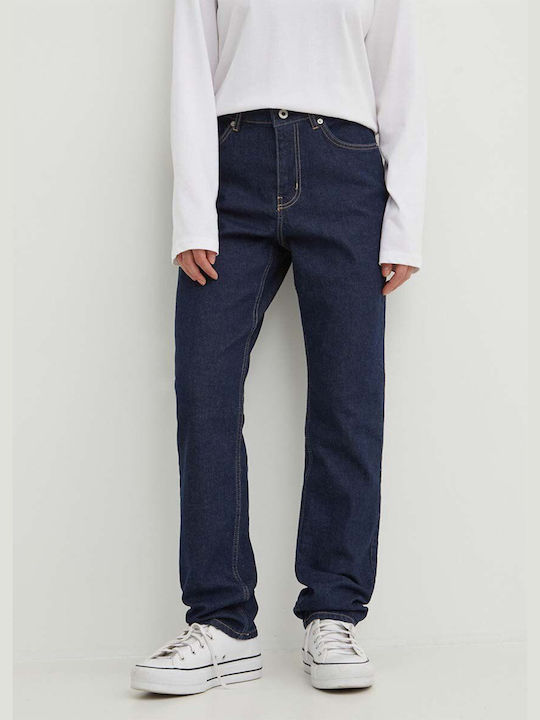 Karl Lagerfeld Damenjeanshose in Schlanker Passform Rinse Blue